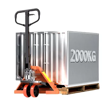 SYNGE 3000kg/3ton Hand Pallet Truck Stacker Hydraulic Pump Manual Jack Handing Machine