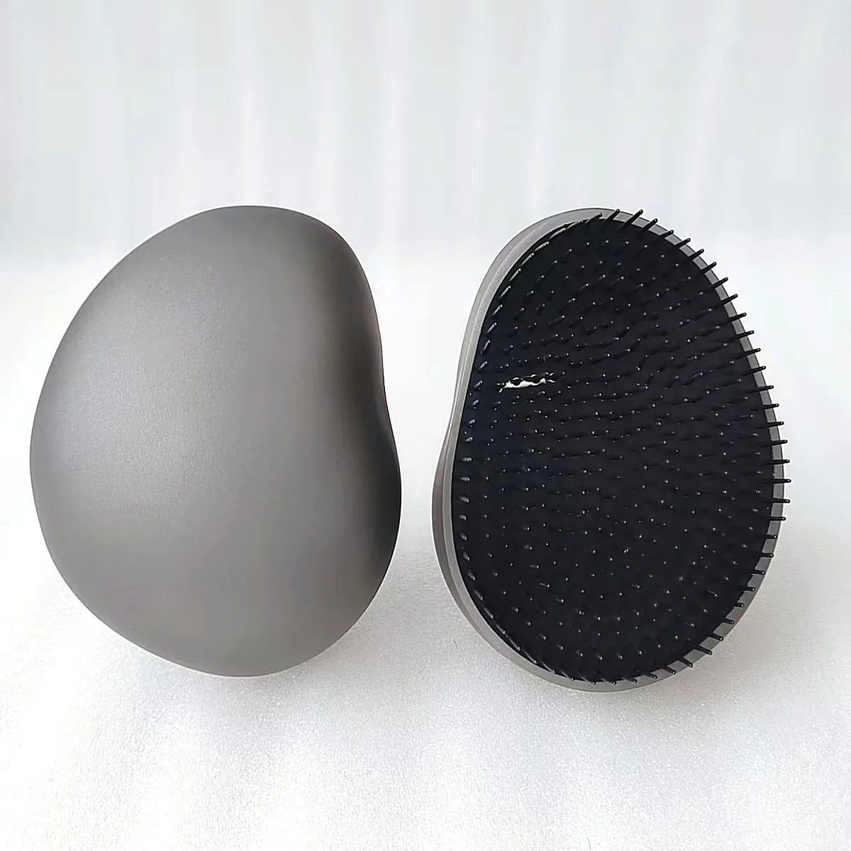 Personalized Custom Logo Wet Curly Detangler Detangle Hairbrush  Detangling Hair Brush Set Wholesale for Natural Hair