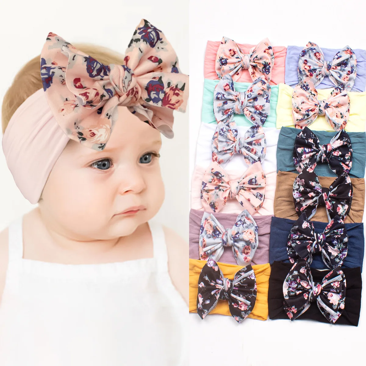 Cute Children's Elastic Hair Band Bohemian Kids Hair Accessories