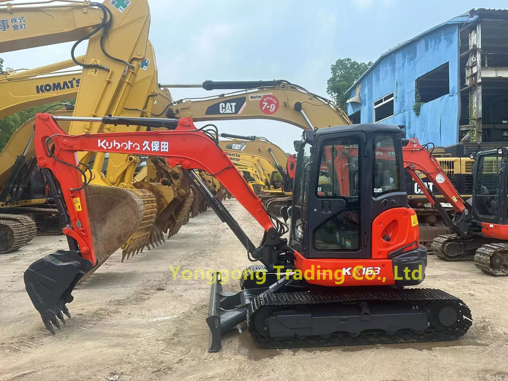 Production Of Highquality Kubota Kx163 Used Exciter Mini Hydraulic