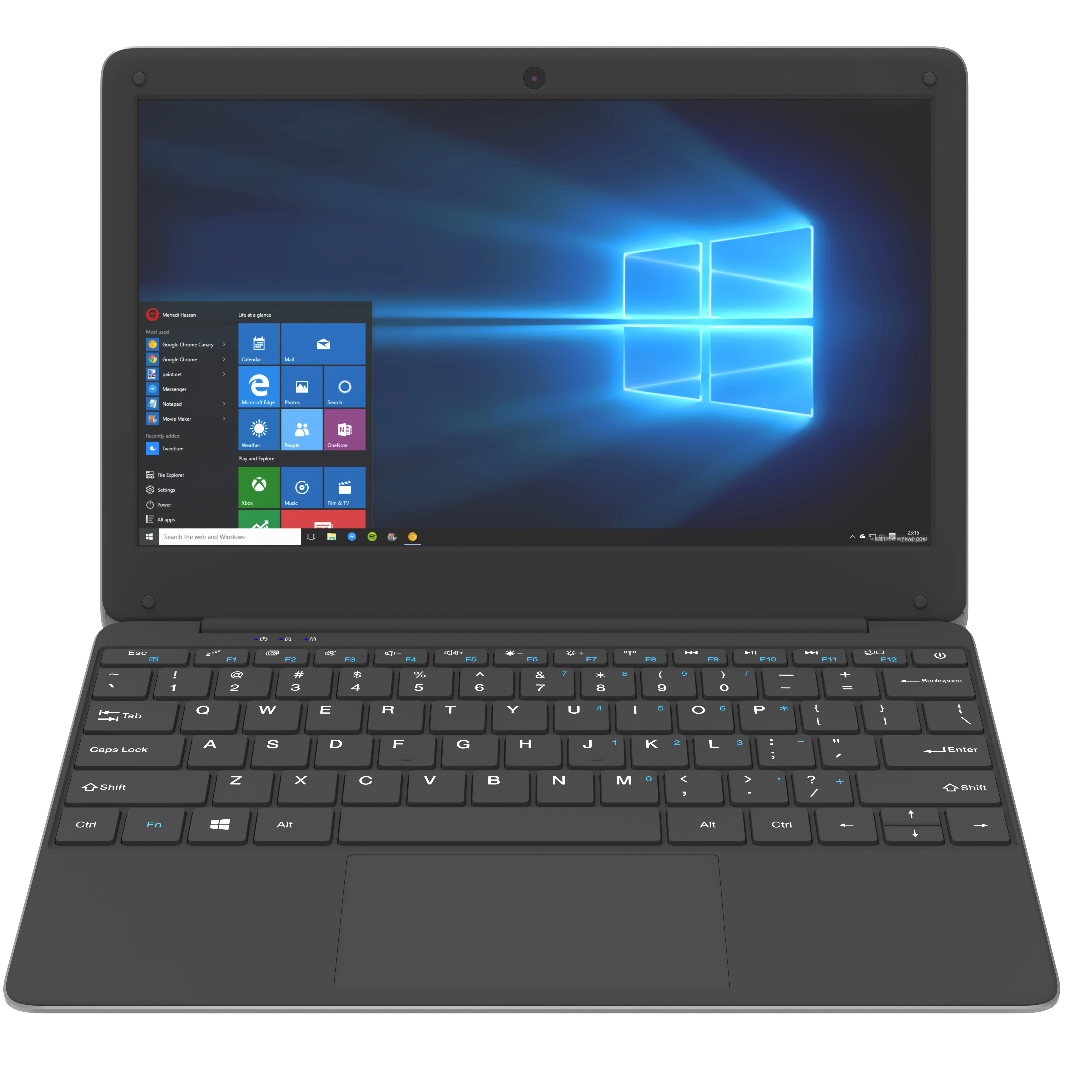 15.6 Inch Laptop PC with Gemini Lake N4000 CPU & Touchscreen
