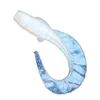 7 unidades brillantes color blanco plateado - 11cm 13g - a granel