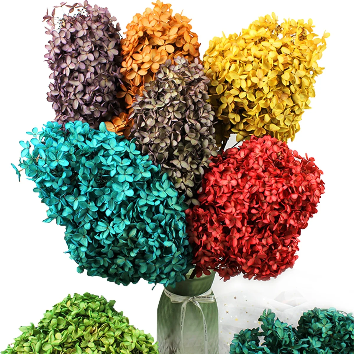Wholesale Dry Hydrangea Dried Flowers Plants Preserved Pagoda Wood Hydrangea Flowers Buy Dried