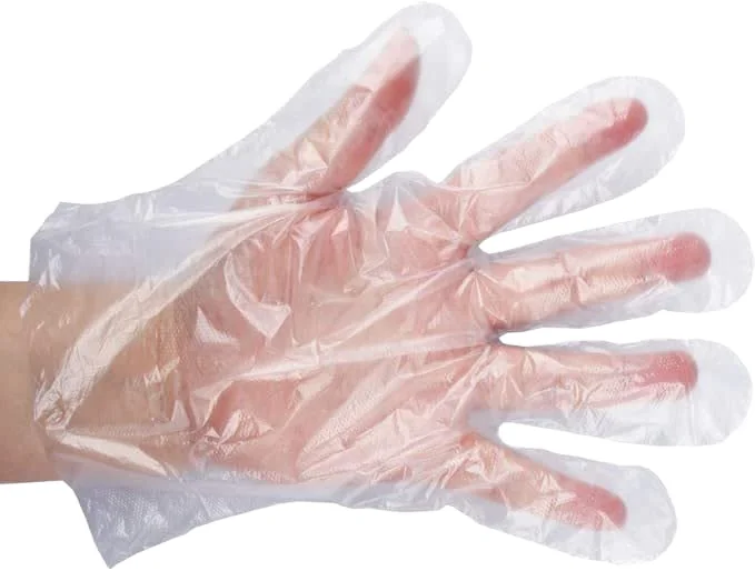 High Quality Disposable TPE/CPE/PE Gloves clear Plastic for Home Restaurant Fried Chicken Pizza 100PCS/bag