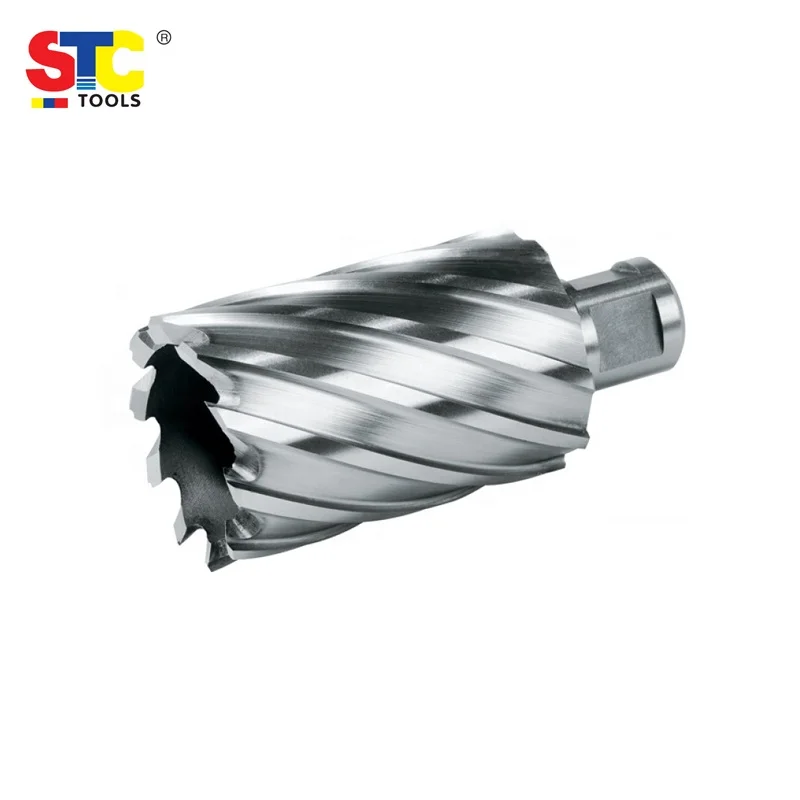 Broca Hueca HSS 25x35mm - Revestimiento TiN Para Taladros Magnéticos