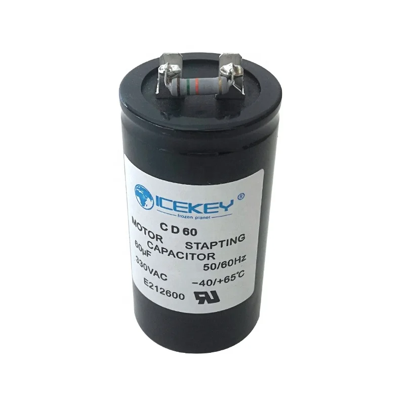 Cd60 Starting Capacitor 100mfd 125vac 100uf 125v Motor Motor Starting ...
