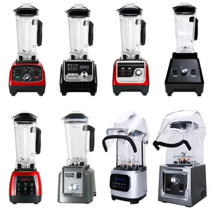 High Speed Home Appliances 2200w Nutri Ice Crusher Yam Tea Mix Bar Table Professional Commercial Industrial Heavy Duty Blender