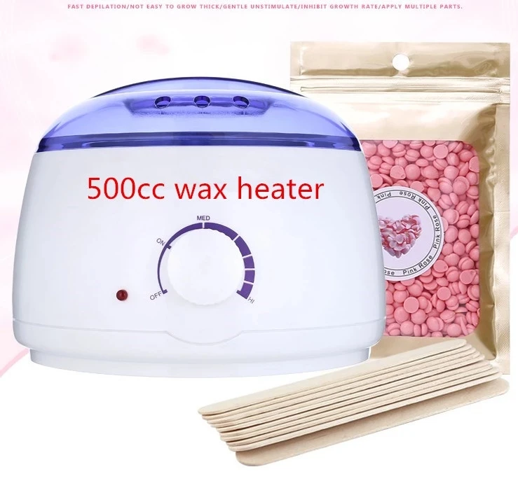 Electric Hair Removal Paraffin Wax Heater 500ml Melting Pot