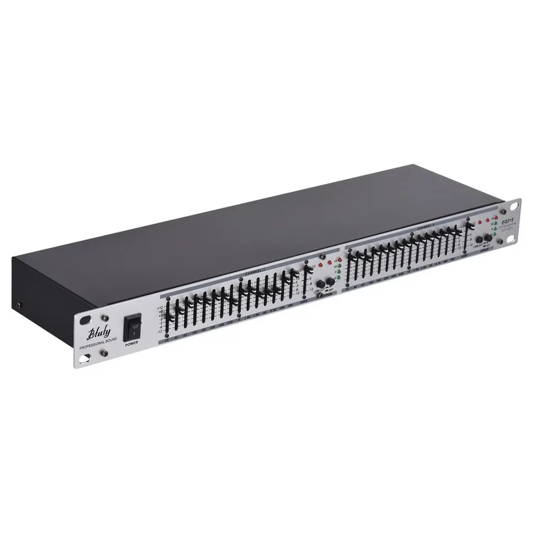Btuty EQ-215デュアルチャンネル15バンドイコライザー1Uラックマウント