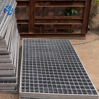 Customized High Quality  Galvanized Steel Grate Trench Drain Cover Rainwater Steel Grate Metal Building Material