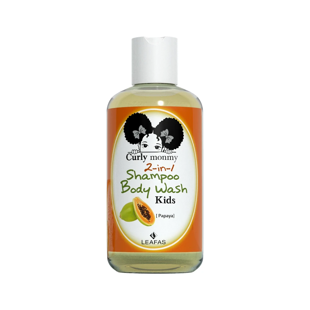 Private Label Kids Hair Care For Baby Moisturize Nourish Curly Hair