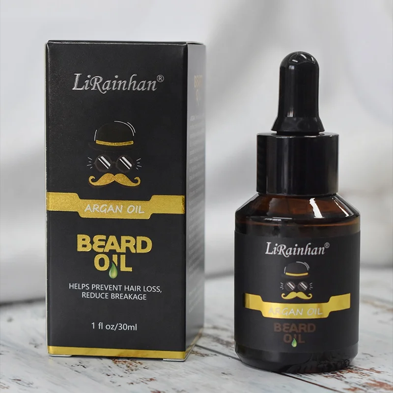 Argan Beard Oil Private Label Moisturizing Nourishing Beard Oil for Men Beard Essential Oil