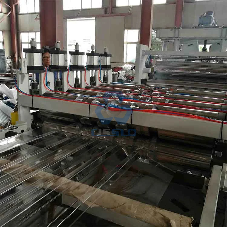 Polycarbonate Sunshade Roof Sheet Extrusion Line