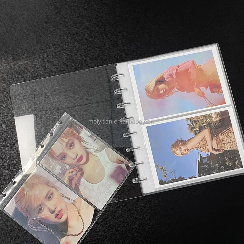【楽ギフ_のし宛書】 Album Photo PP Clear Inches 3.5/4/6 - Holder Photocard Kpop クリアファイル