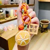 pendentif-orange (devant orange comme du brocart)