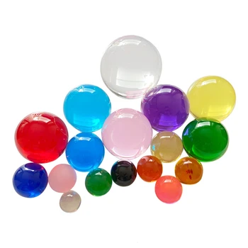 アクリルPMMAソリッドボールクリア赤色プラスチックボール10mm