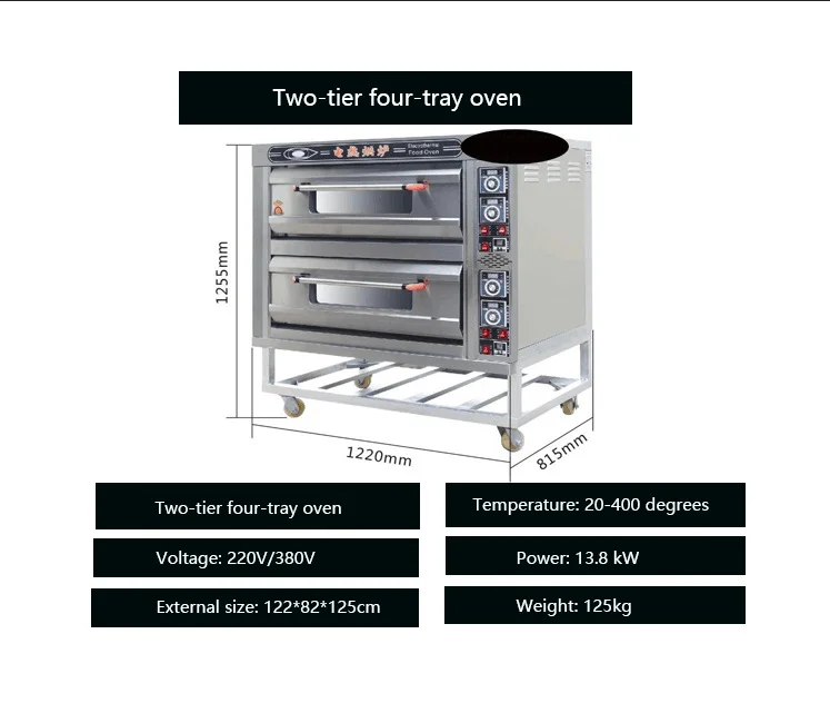 Home Appliance Kitchen Commercial Oven Baking Large Capacity Bread Oven