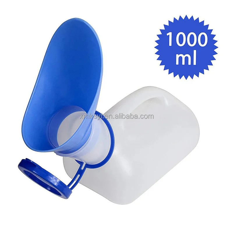 Daily Aids Portable Plastic Urinal with Cover Home Travel Pee Bottle Male Potty for Men Rehabilitation Therapy Supplies factory