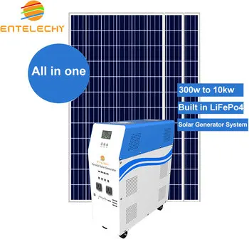 Korea Portable Solar Generator 12000w Output 2500w Koreano for Water Pump