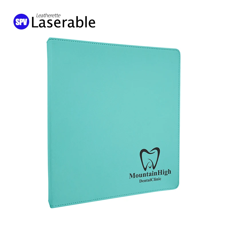 Laserable Leatherette 3 Ring Binders for Laser Engraving Blanks details