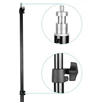 Neewer 2 Pieces Bi-color 660 LED Video Light and Stand Kit Includes:(2)3200-5600K CRI 96 for Studio Photography, Video Shooting detail image