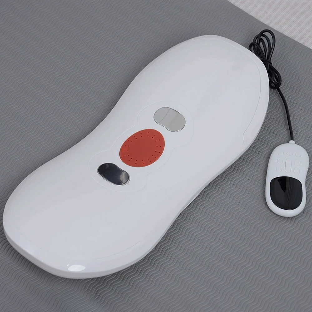 Sangle chauffante électrique pour le dos avec vibration et coussin lombaire pour soulagement de la douleur