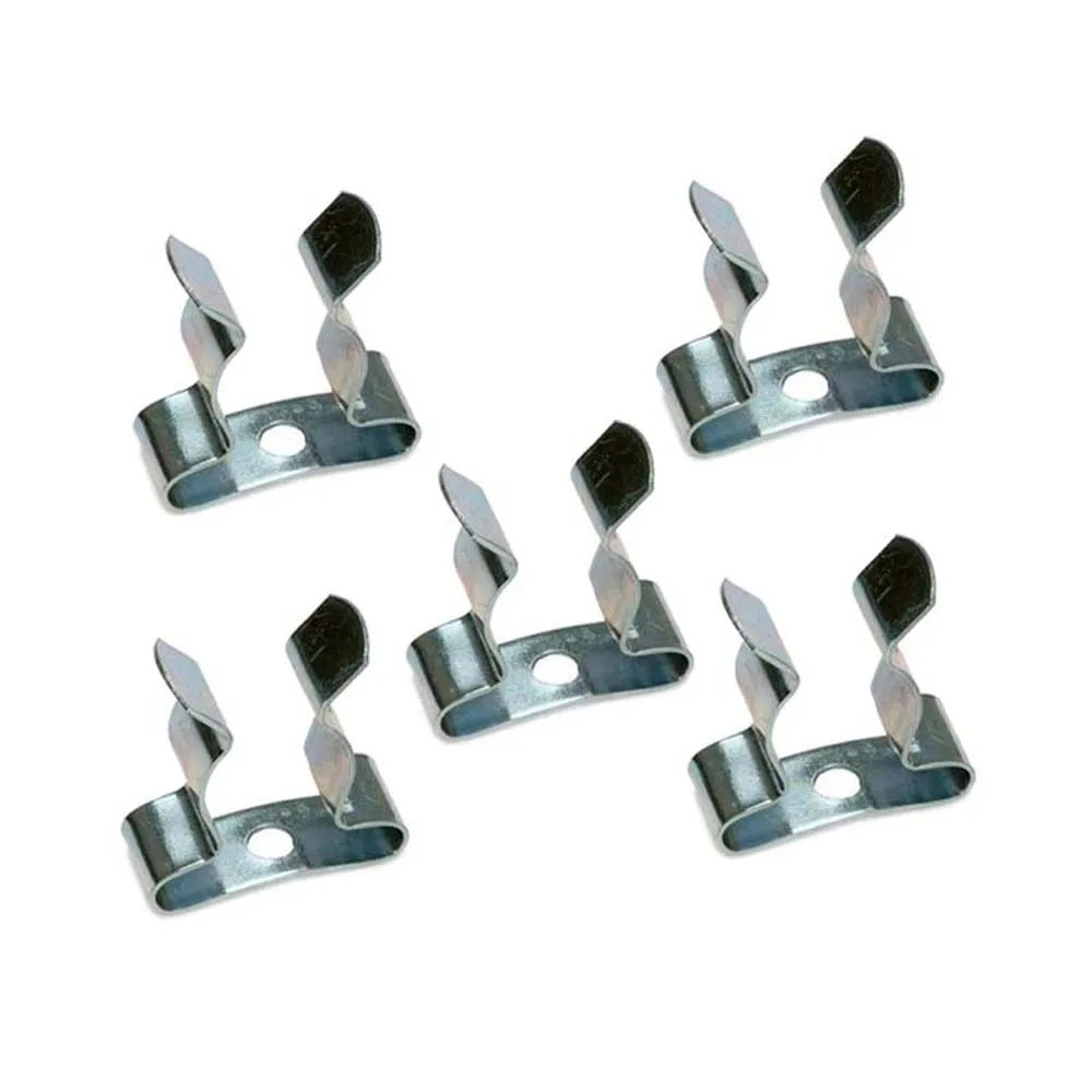 Custom Mounting Fasteners Stainless Steel Retaining Flat Metal Spring Clips for Industrial