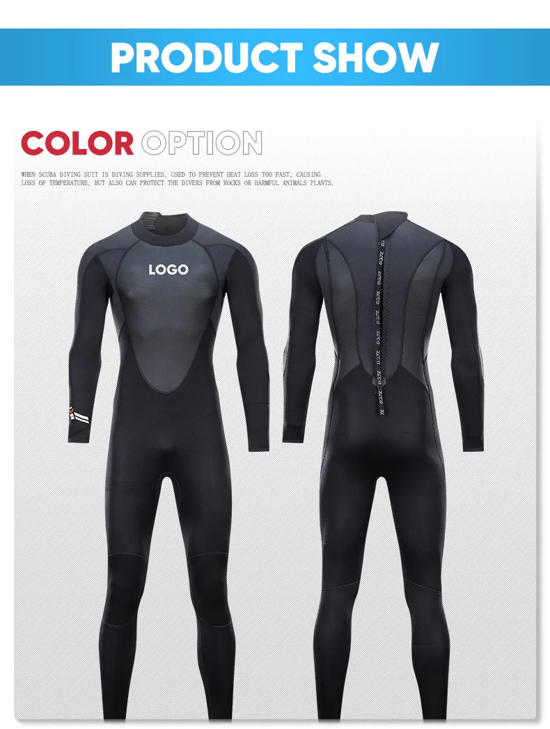 Surfing Wetsuit Wet Suit 3mm Neoprene Women Back Zip Long Sleeve