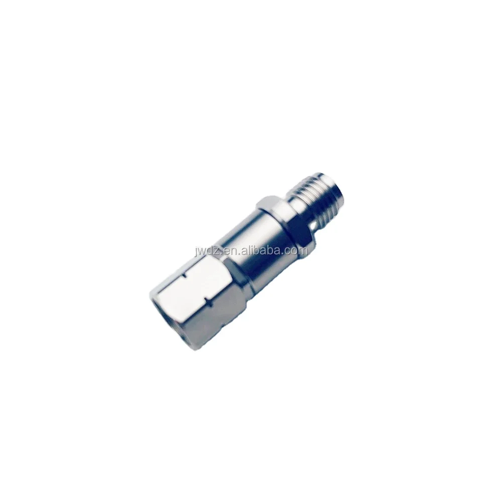 high-frequency millimeter wave rf coaxial adapter 2.4 male to 2.92 female SUS303 DC - 40GHz VSWR1.2 Rf coaxial connector