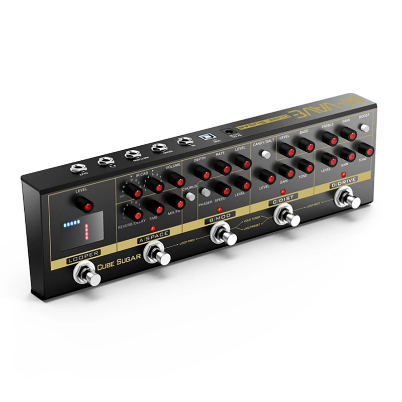 Cube Sugar Combo Guitar Effects Pedal With 72 Ir 9 Loops Tuner