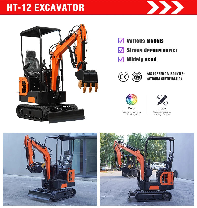Mini Excavator Digger Bagger - High Performance & Free Shipping
