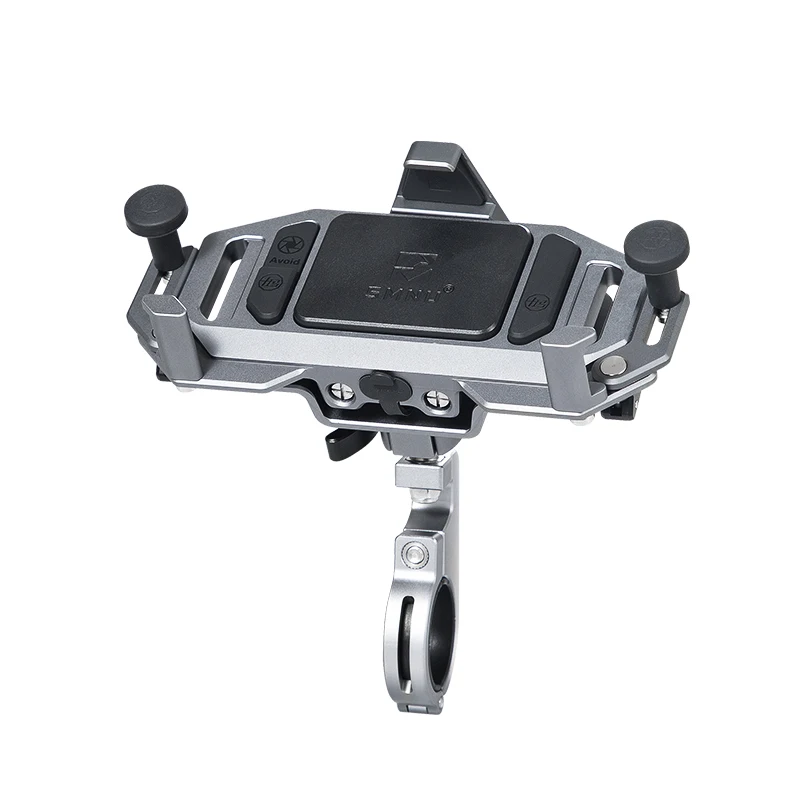 SMNU New Design Vibration Damping Waterproof Anti-corrosion Motorcycle Riding Mobile Phone Holder Grip Phone Mount