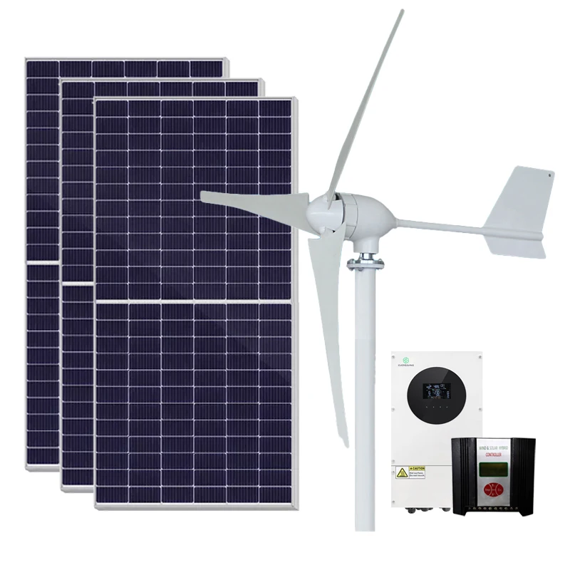 5kw Wind Hybrid Solar Power Generator Solar Wind Turbine System 20 kw With Lifepo4 Battery