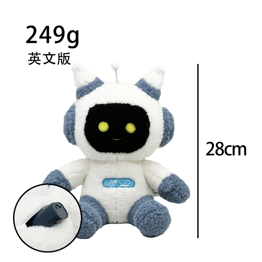 AI Talking Robot Plush Toy Interactive Smart Dialogue Doll