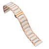 rose gold and white