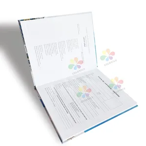 Perfect Binding Hardcover Notebook 80 Pages - Custom Logo Welcome Kazakhstan Market Bulk Order Stationery for School Office