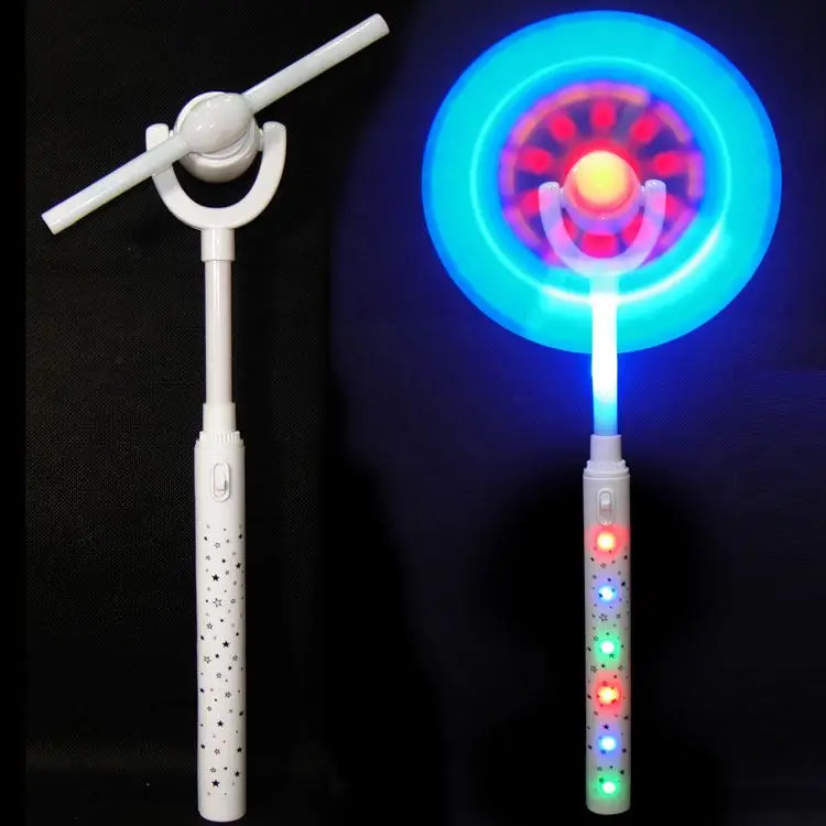 Новый фестиваль мигающие светодиодные игрушки Волшебные ветряные мельницы для