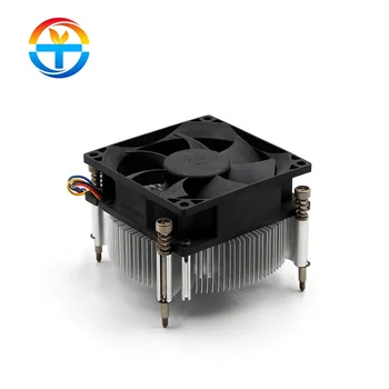 Wholesale Higher Quality Low Prices CPU Cooling 4Pin 55W 80x80x25mm Extruded Aluminum Heatsink with Fan