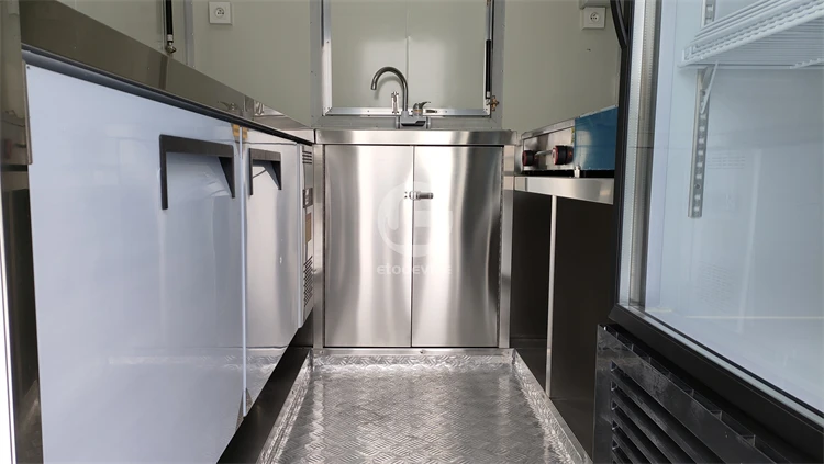 Commercial  EU Catering Trailer Ready to Customize 2024 Personal DIY Business Food Cart for Sale