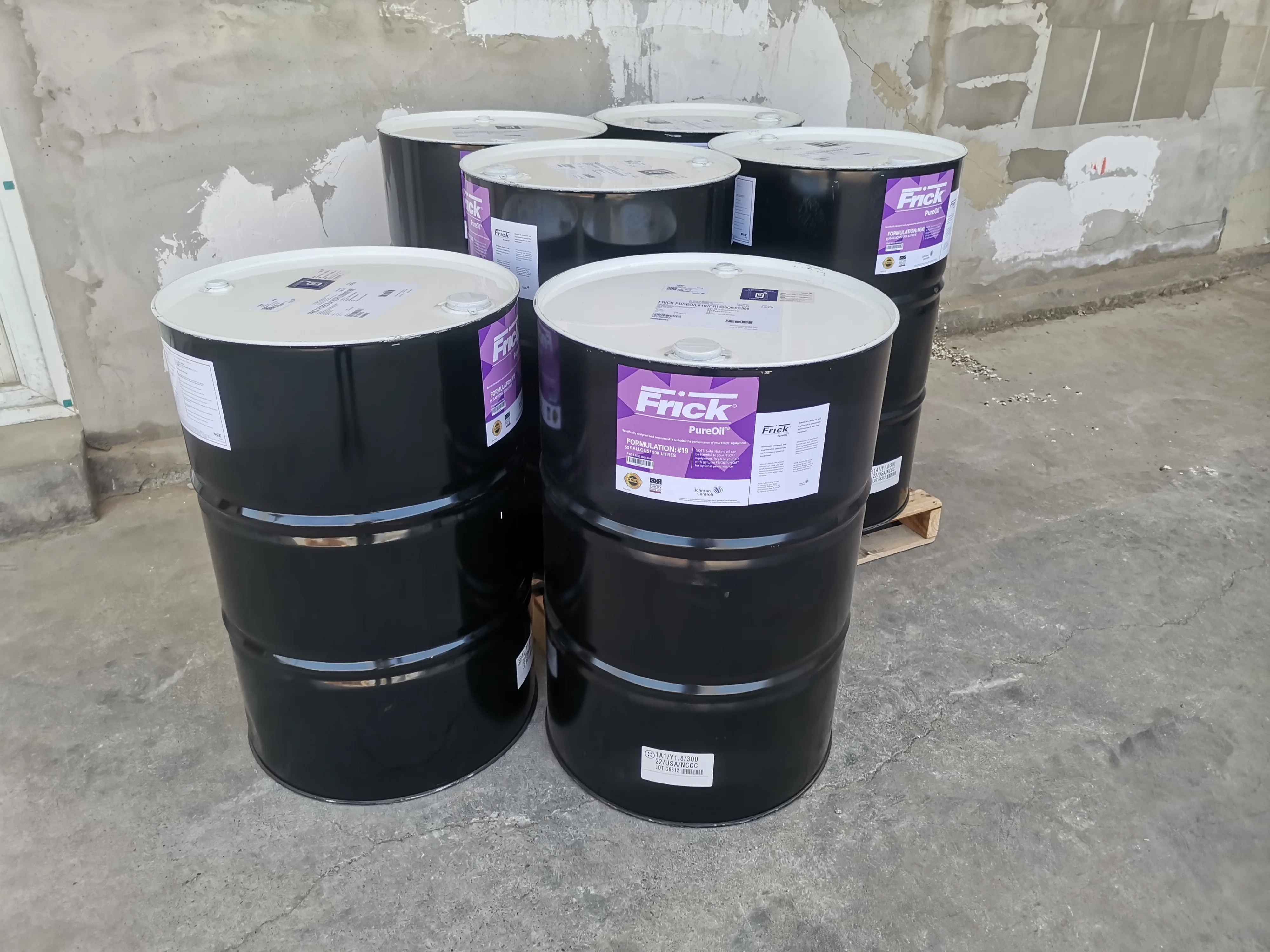 Frick 19 Original for York Oil Gas Compressor Oil R290 Refrigerated Quote for Refrigeration & Heat Exchange Parts
