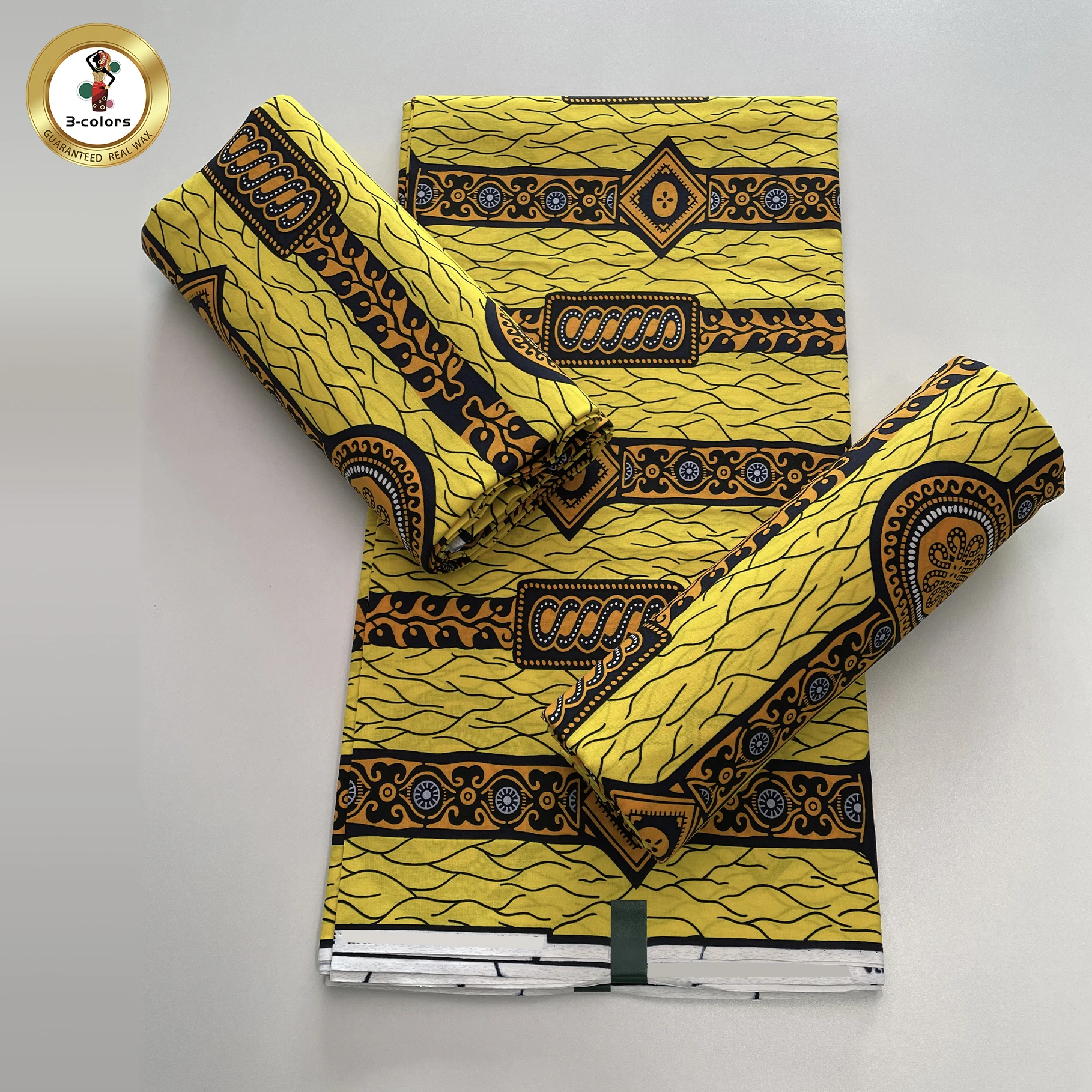 Factory Supply African Veritablehigh Quality Cotton Ankara Wax Fabric
