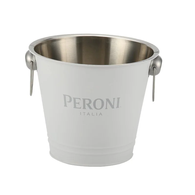 Custom large beer ice metal bucket