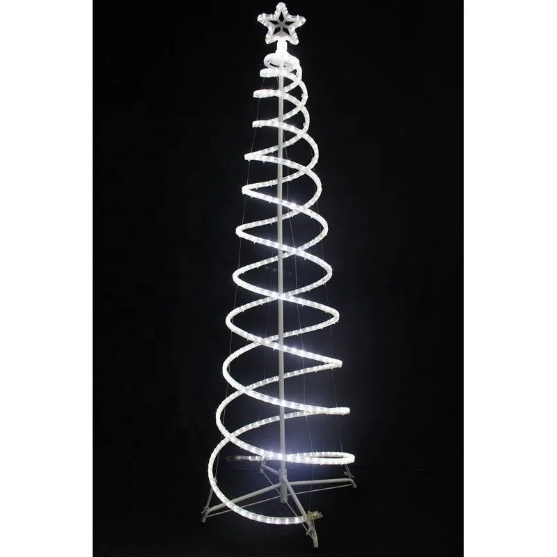Outdoor Christmas Tree Led 6ft Buy Spiral Rope Light Christmas Tree