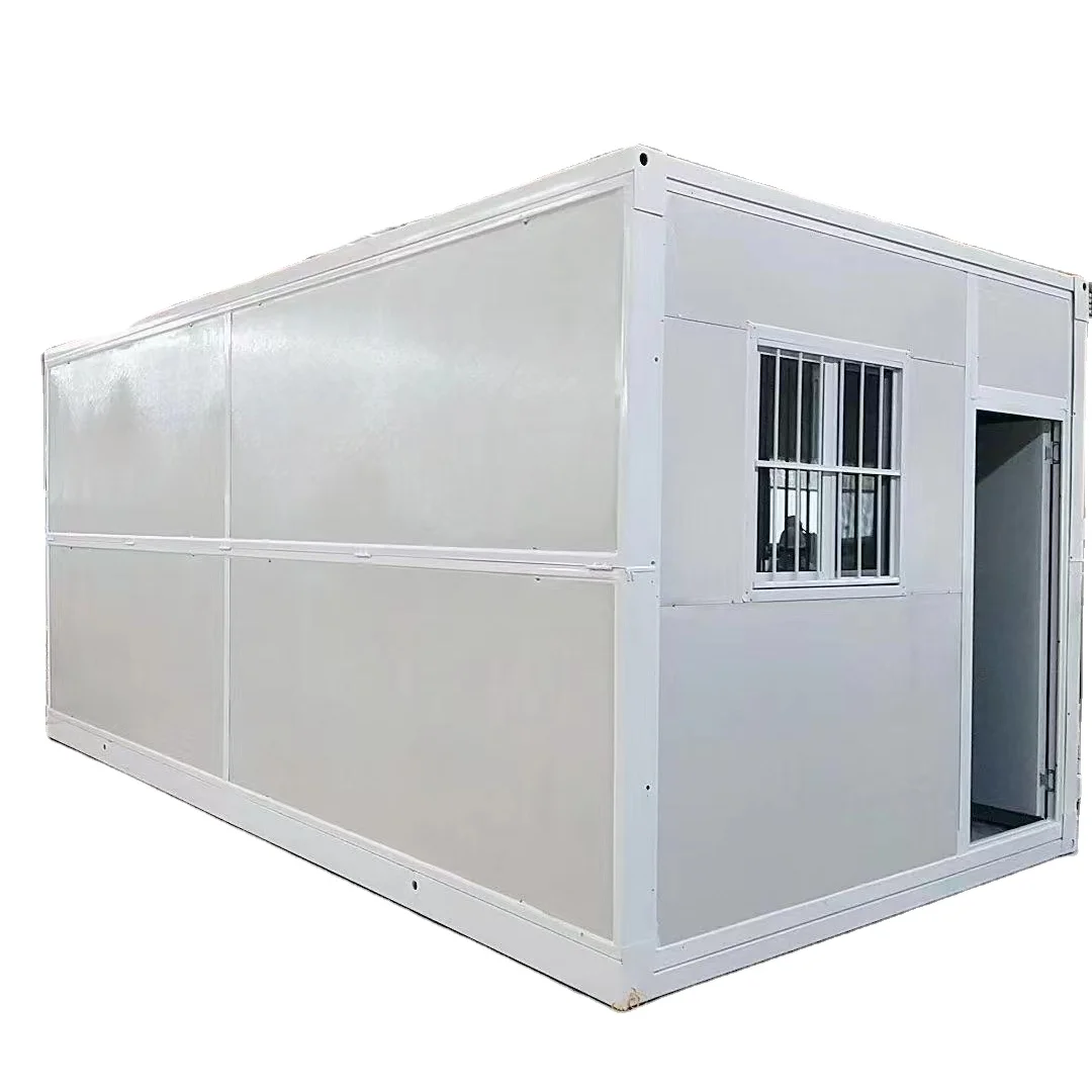 Hot selling reconstruction of urban foldable container houses, 2 bedroom foldable container houses directly shipped by