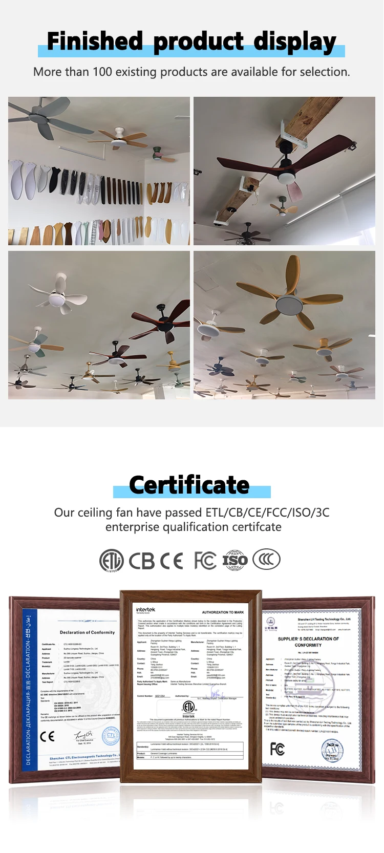 Ceiling Fan, 42", ABS - detail 26