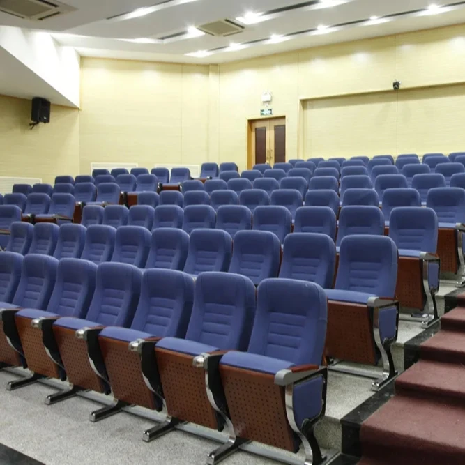 Commercial Grade Industrial Use Lecture Seating Solution Conference Hall Seating University Auditorium Chair
