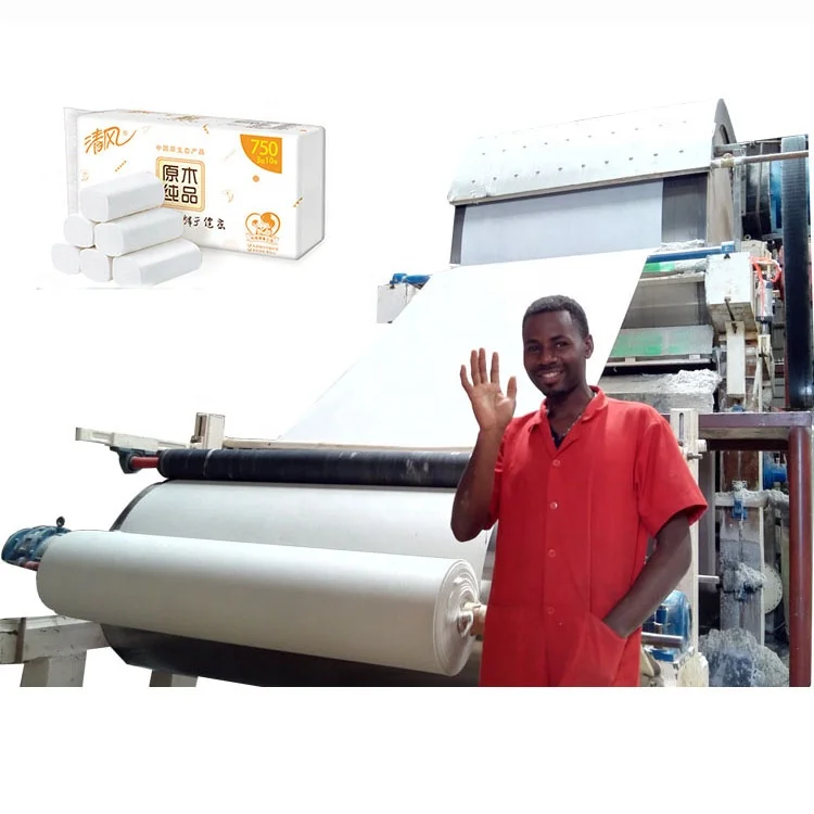 Quality Quantity Assured Thermal Waste Paper Recycling Making Machine PLC Motor Pump Gearbox Bearing High Capacity 100m/min