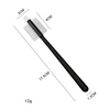 Black double-sided brush