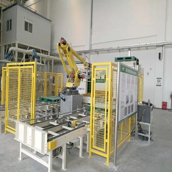 High Speed Multi Function 10-50kg Bag Robot Palletizer 4-Axis Automatic Robot Stacker