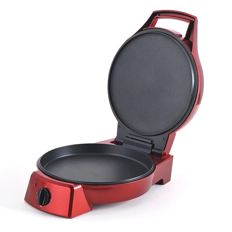 Anbolife Electric 1400W Multi-Function Portable Pizza Maker & Grill Pan with Non-Stick PTFE Surface for Household Use